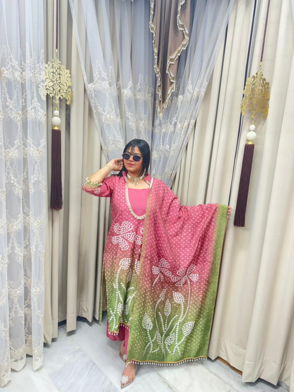 Stylish and designer four  piece set😍