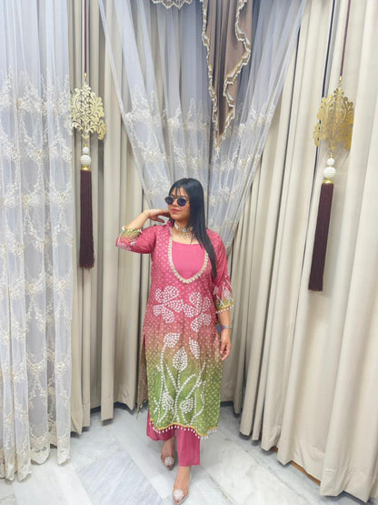 Stylish and designer four  piece set😍