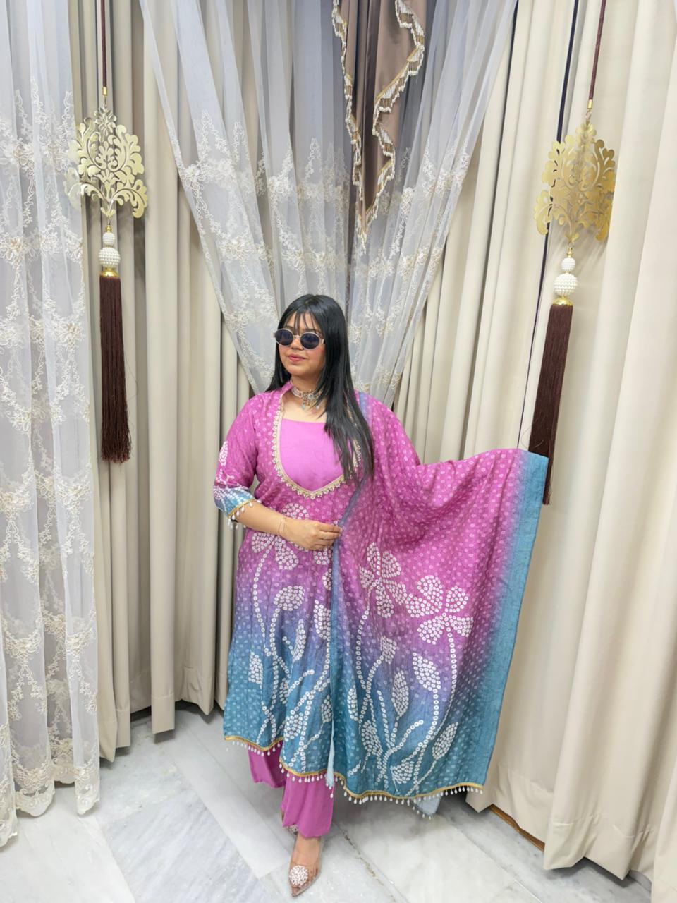Stylish and designer four  piece set😍
