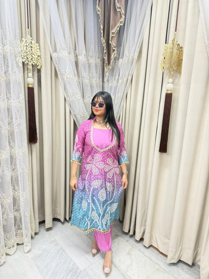 Stylish and designer four  piece set😍