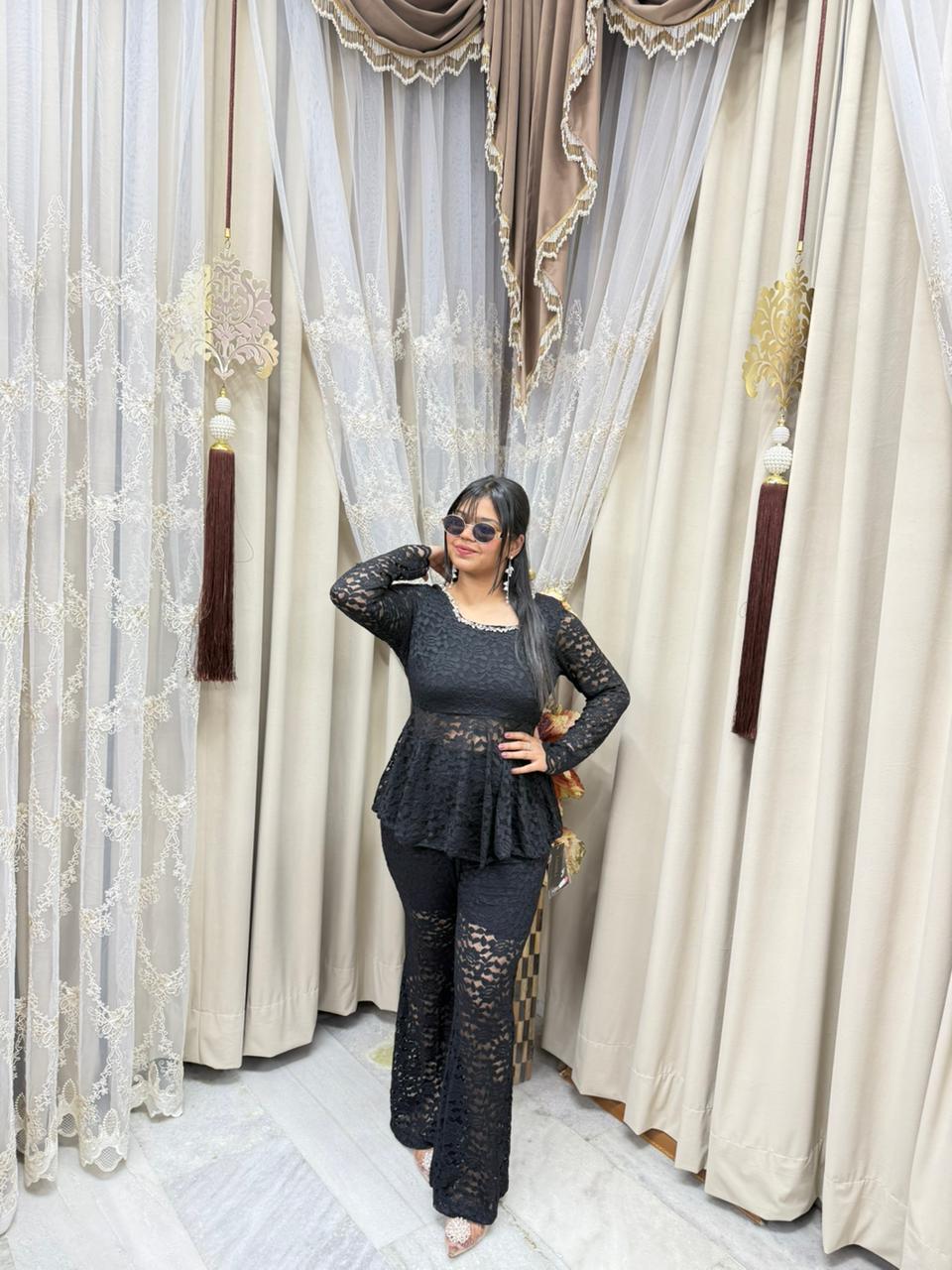 Premium Korean Cord Set for Women – Stylish Co-Ord Outfit (Free Size M to 3XL)