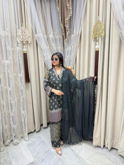 Farshi Pure Mulmul Suit for Women – Soft & Elegant Ethnic Wear