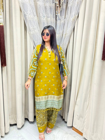 Premium Farshi Mulmul Cotton Co-Ord Set for Women |