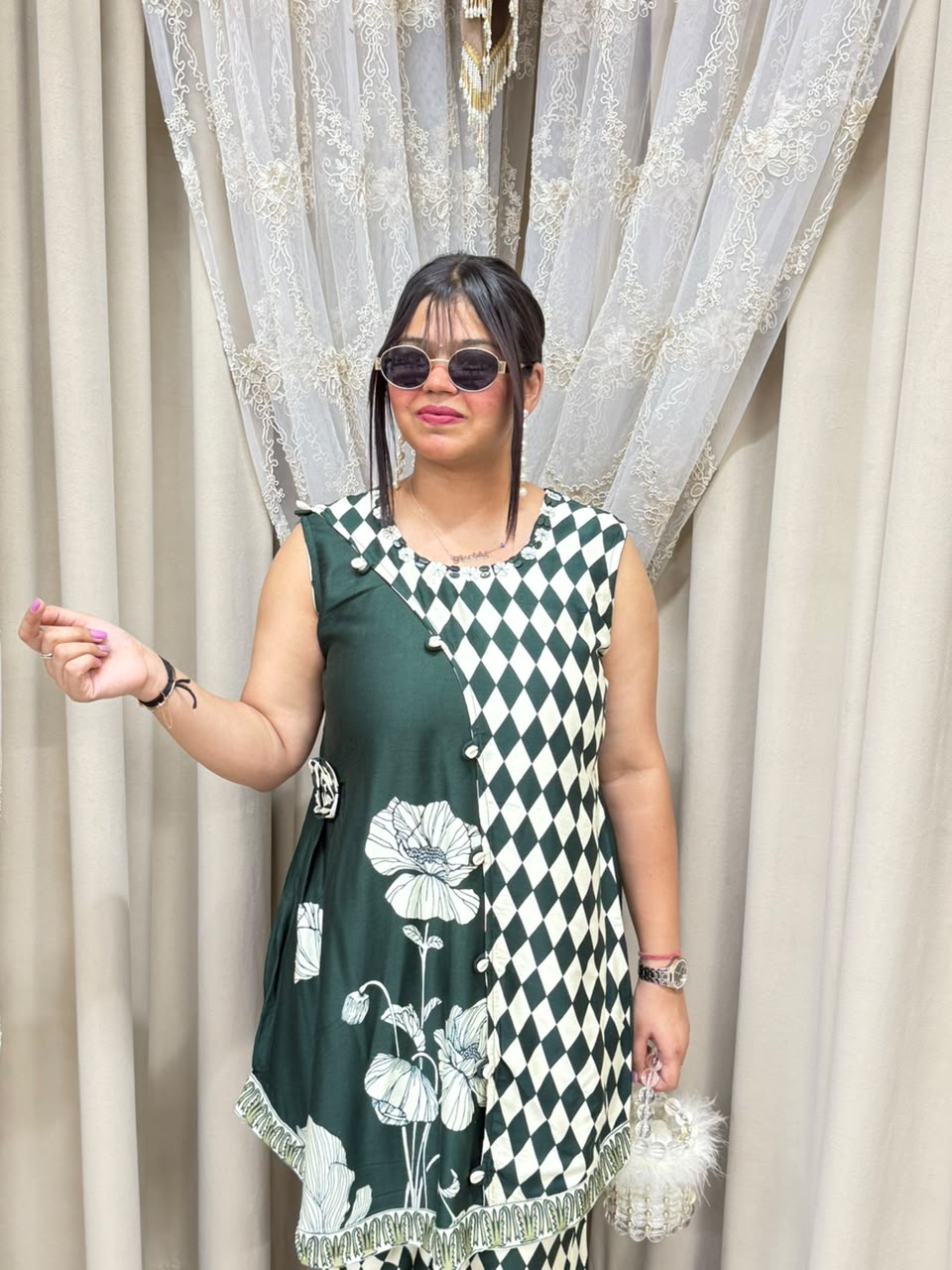 Gulabo Premium Designer Mulmul Co-ord Set