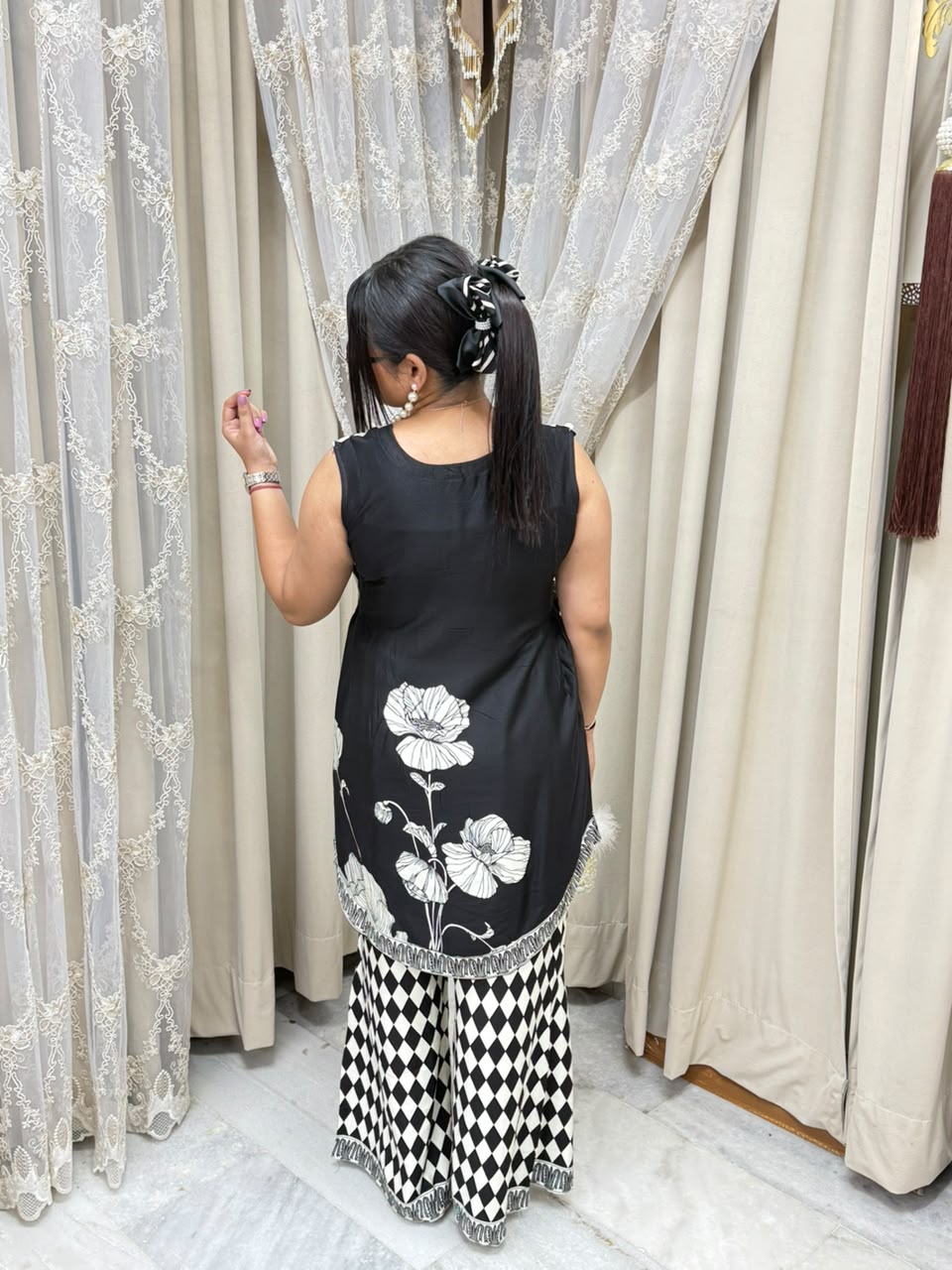 Gulabo Premium Designer Mulmul Co-ord Set