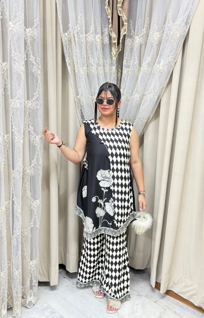 Gulabo Premium Designer Mulmul Co-ord Set