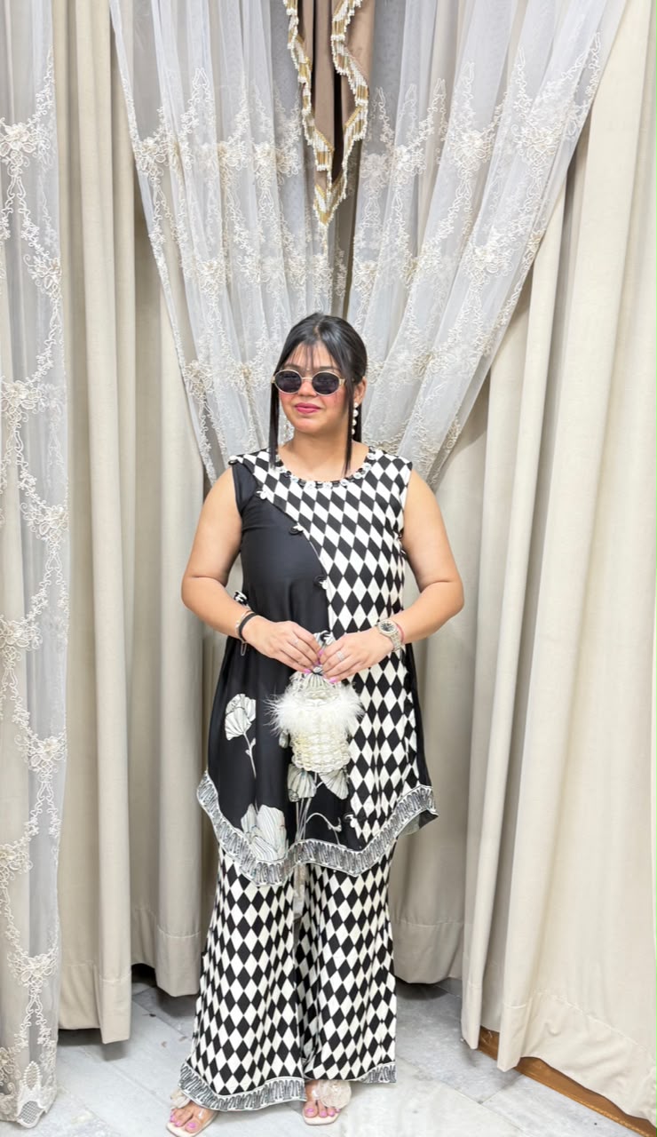 Gulabo Premium Designer Mulmul Co-ord Set