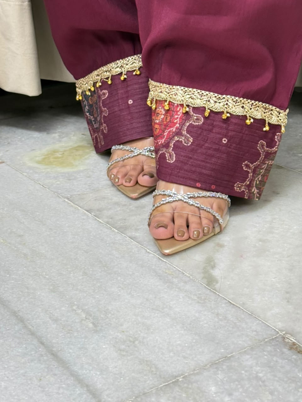 Ghungrooo Farshi Chanderi Cord Set