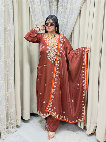 Pheran Style Long Suit