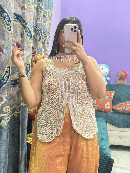 DESIGNER 3PCS  PARTY WEAR DRESS